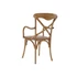 Kép 7/7 - Szék szilfa, rattan 55x47x92 cm barna