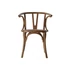 Kép 6/7 - Szék szilfa, rattan 56x50x76 cm barna