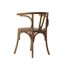 Kép 7/7 - Szék szilfa, rattan 56x50x76 cm barna