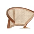 Kép 4/6 - Szék szilfa, rattan 57x48x80 cm barna