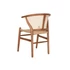 Kép 6/6 - Szék szilfa, rattan 57x48x80 cm barna
