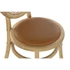 Kép 3/7 - Szék szilfa, rattan, bőr 43x43x89 cm barna, natúr