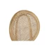 Kép 4/7 - Szék szilfa, rattan, bőr 43x43x89 cm barna, natúr