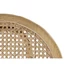 Kép 5/7 - Szék szilfa, rattan, bőr 43x43x89 cm barna, natúr
