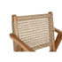Kép 4/7 - Szék teakfa, rattan 55x60x85 cm színes
