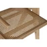 Kép 3/7 - Szék teakfa, rattan 58x56x82 cm natúr