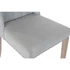 Kép 3/8 - Szék vászon, gumifa 53x53x102 cm szürke, natúr