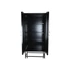 Kép 5/11 - Szekrény csont, poly, mdf 75x40x180 cm fehér, fekete