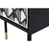 Kép 6/11 - Szekrény csont, poly, mdf 75x40x180 cm fehér, fekete