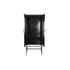 Kép 5/11 - Szekrény csont, poly, mdf 75x40x181 cm fekete, szürke