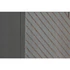 Kép 4/10 - Szekrény fa, rózsaalmafa 70x38x140 cm sötétszürke, arany