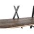 Kép 8/11 - Szekrény létrával fém, mangófa 75x47x220 cm natúr, fekete