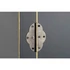 Kép 7/11 - Szekrény lucfenyő, mdf 85,5x50,5x186,2 cm fekete
