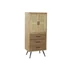 Kép 2/9 - Szekrény lucfenyő, mdf, fém 60x38x140,5 cm natúr