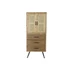 Kép 9/9 - Szekrény lucfenyő, mdf, fém 60x38x140,5 cm natúr