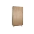 Kép 11/11 - Szekrény mangófa, rattan 90x40x180 cm natúr