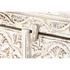 Kép 7/10 - Szekrény mangófa, üveg 107x43x101 cm fehér