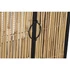 Kép 4/8 - Szekrény rattan, fém 65x35x130,5 cm fekete, natúr