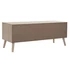 Kép 8/8 - Szekrénytv-s lucfenyő, mdf 120x40x47 cm barna
