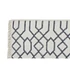Kép 3/6 - Szőnyeg előszoba pamut, poliészter, műszál 60x240x1 cm szürke, fehér