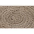 Kép 4/5 - Szőnyeg juta, pamut 120x120x1 cm világosbarna, türkizzöld