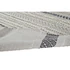 Kép 6/6 - Szőnyeg pamut 160x230x1 cm krém, fekete