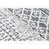 Kép 4/6 - Szőnyeg pamut, poliészter, műszál 160x230x1 cm szürke, fehér