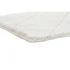 Kép 5/6 - Szőnyeg rombusz poliészter 60x240x2,2 cm fehér