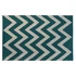 Kép 2/5 - Szőnyeg zigzag poliészter, akril, textil, vászon 120x180x2 cm színes
