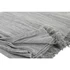 Kép 5/5 - Takaró bojtos újrahasznosított pamut, újrahasznosítottpoliészter 150x250 cm szürke, fehér