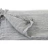 Kép 5/5 - Takaró bojtos újrahasznosított pamut, újrahasznosítottpoliészter 230x260 cm fehér, szürke