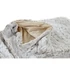Kép 4/4 - Takaró poliészter 130x170x2 cm bézs, fehér
