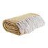 Kép 6/6 - Takaró újrahasznosított pamut 130x170x0,5 cm sárga, menta 2 féle