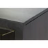 Kép 4/11 - Tálalószekrény akácfa, fém 160x40x90 cm sötétbarna, arany