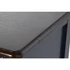 Kép 4/10 - Tálalószekrény császárfa 120x48x90 cm sötétkék, barna