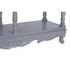 Kép 5/8 - Tálalószekrény császárfa, mdf 117x39x89 cm szürke, natúr