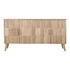 Kép 7/9 - Tálalószekrény császárfa, mdf 157x40x80 cm világosbarna, arany