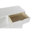 Kép 5/8 - Tálalószekrény császárfa, mdf, üveg 120x35x80 cm fehér, sötétszürke