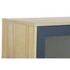 Kép 4/8 - Tálalószekrény császárfa, mdf, üveg 120x35x80 cm színes