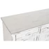 Kép 3/11 - Tálalószekrény fa 112x38x71 cm fehér