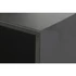 Kép 4/10 - Tálalószekrény fém 100x45,5x81 cm fekete