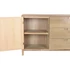 Kép 5/11 - Tálalószekrény fenyő, mdf 120x40x80 cm világosbarna