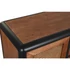 Kép 3/11 - Tálalószekrény lucfenyő, fém 120x40x79 cm sötétbarna, sötétszürke