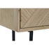 Kép 4/8 - Tálalószekrény lucfenyő, mdf, fém 120x35x86 cm natúr, fekete