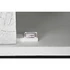 Kép 7/10 - Tálalószekrény mangófa, fém 150x38x80 cm fehér