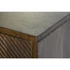 Kép 4/10 - Tálalószekrény mangófa, fém 170x40x90 cm sötétbarna, arany