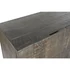 Kép 3/10 - Tálalószekrény mangófa, fém 180x40x80 cm sötétbarna, sötétszürke