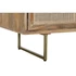 Kép 9/9 - Tálalószekrény mangófa, rattan 150x40x77 cm natúr