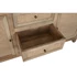 Kép 6/11 - Tálalószekrény mangófa, rattan 180x40x90 cm barna, natúr