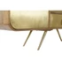 Kép 5/11 - Tálalószekrény mangófa, réz 152x40x78 cm arany